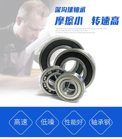 深沟球轴承6007 2RS/ZZ现货供应 高速低噪音源头工厂直发
